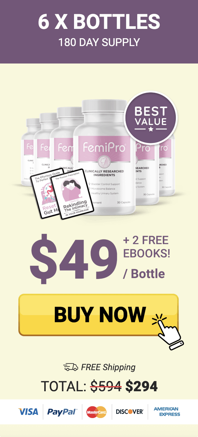 FemiPro 6 bottles