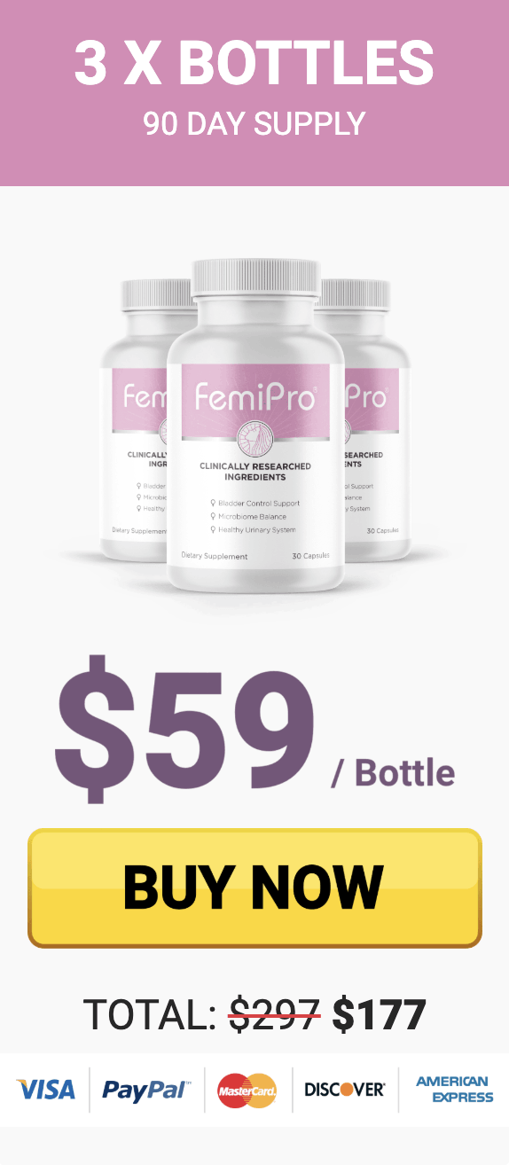 FemiPro 3 bottles